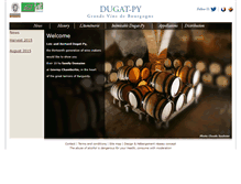 Tablet Screenshot of dugat-py.com